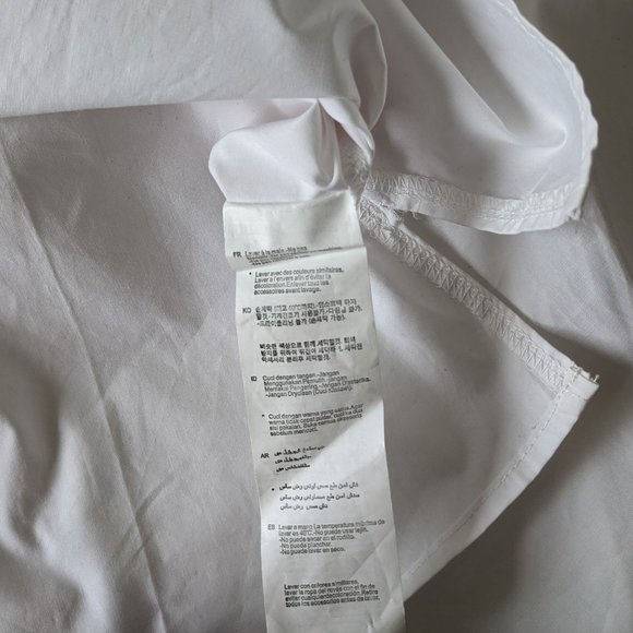 Cache Cache Button Down Blouse with side ties - Picture 5 of 8